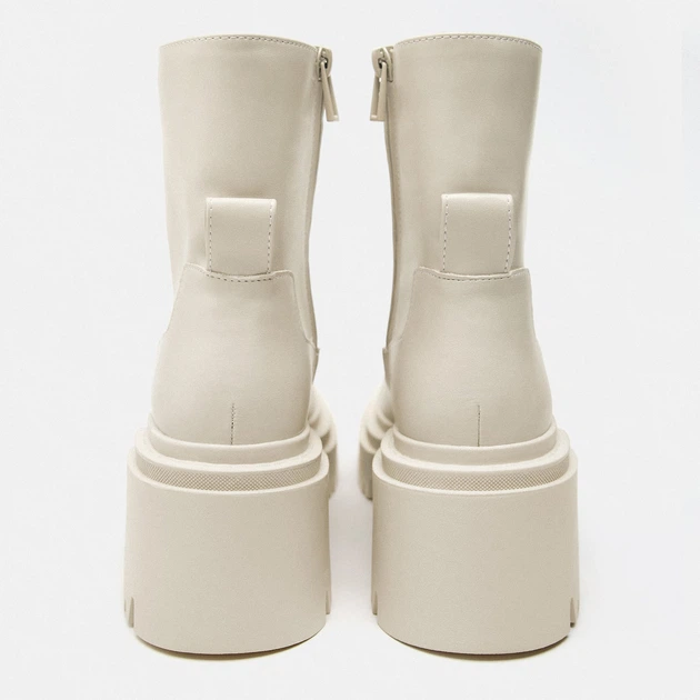 Женские демисезонные ботинки высокие Zara 414648104 40 26 см