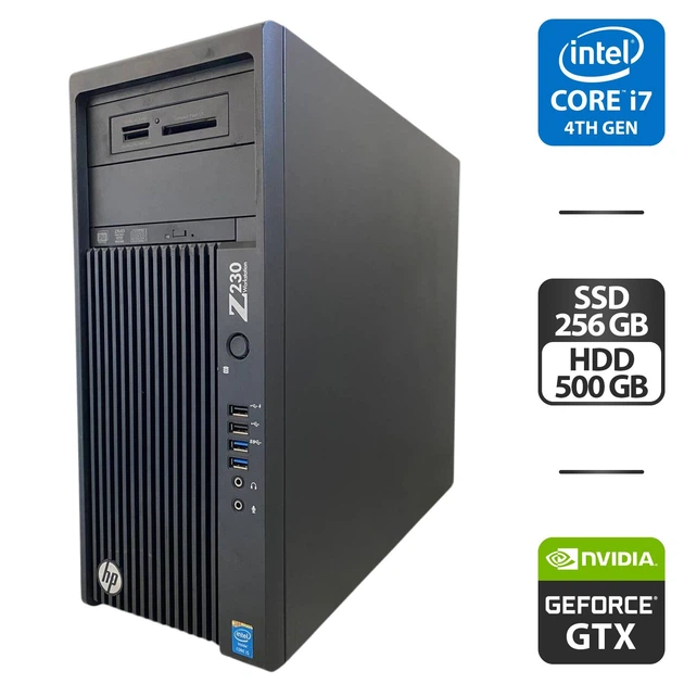 Рабочая станция HP Workstation Z230 Tower / Intel Core i7-4790K (4