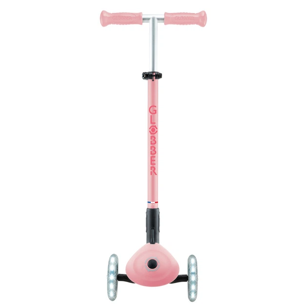 Дитячий самокат Globber Primo Foldable Plus Lights Pastel Pink від 3 до 9 років (439-710-2) - зображення 4