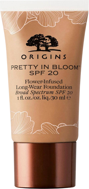 Podkład nawilżający Origins Pretty In Bloom Spf 20 500 Medium Deep Warm 30 ml (717334238190) - obraz 1