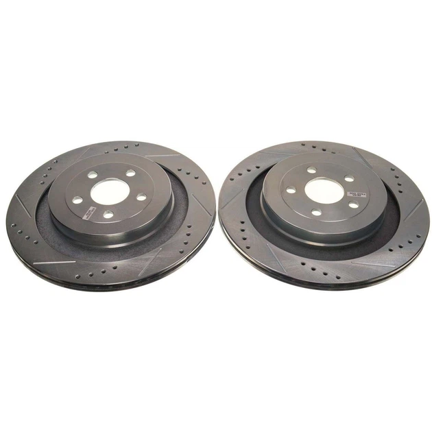 Диски 345mm тормозные задние Ford Edge Lincoln Nautilus POWER STOP