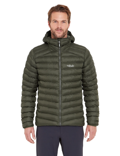 Пуховік чоловічій Rab Cirrus Alpine Jacket, Army, XL (RB QIP-25-ARM-XLG) - зображення 2