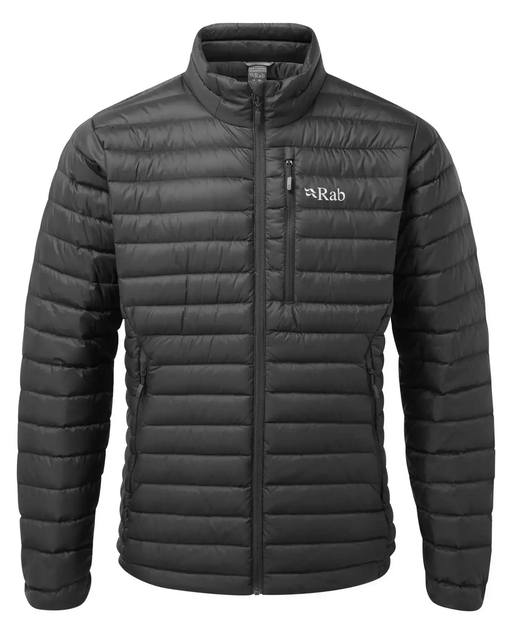 Пуховик чоловічій Rab Microlight Jacket, Black, XL (RB QDB.16-BL-XL) - Фото 1 Пуховик чоловічій Rab Microlight Jacket, Black, XL (RB QDB.16-BL-XL) - зображення 1