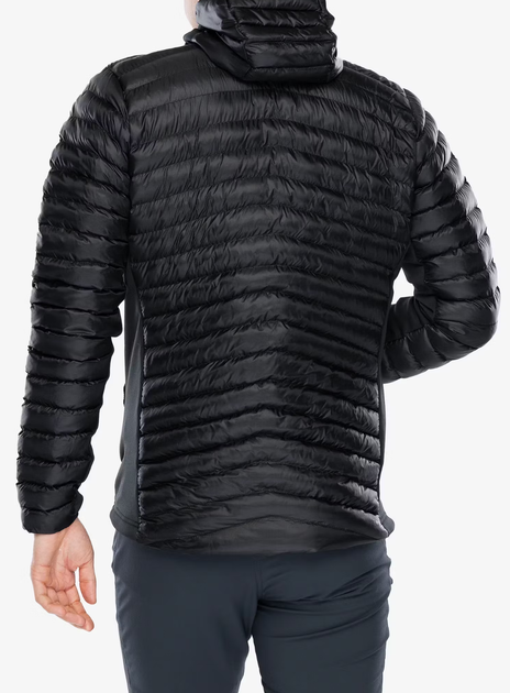 Пуховик чоловічій Rab Cirrus Flex Hoody, Black, L (RB QIP-31-BKB-LRG) - зображення 2