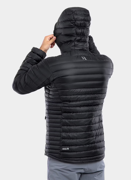 Пуховик чоловічій Rab Microlight Alpine Jacket, Black, L (RB QDB-12-BL-L) - зображення 7