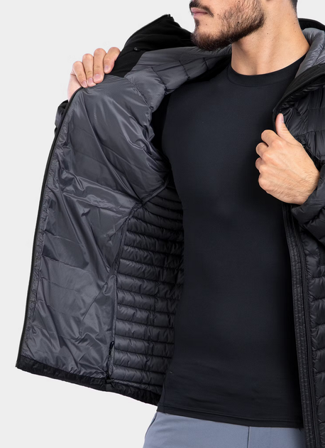 Пуховик чоловічій Rab Microlight Alpine Jacket, Black, L (RB QDB-12-BL-L) - зображення 11