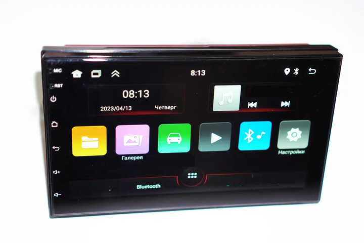 Автомагнітола 2din сенсорний 7"екран GPS+4Ядра+32Gb ROM+2Gb RAM+Adnroid коротка база 7709A - изображение 5