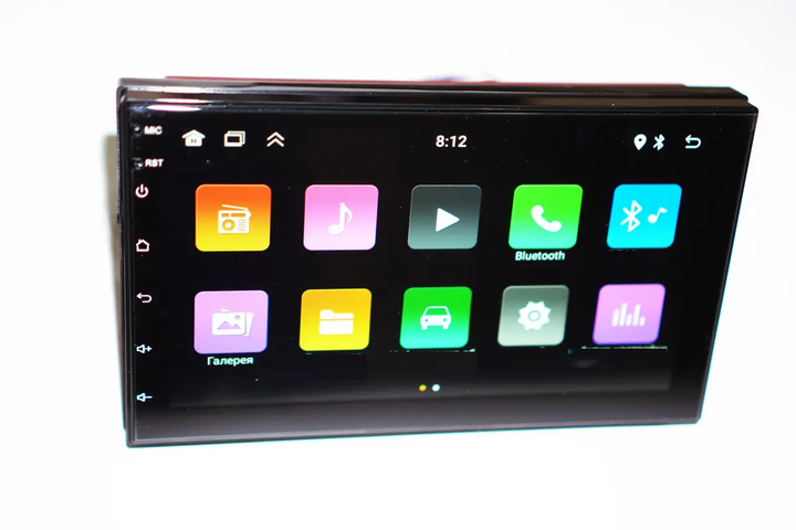 Автомагнітола 2din сенсорний 7"екран GPS+4Ядра+32Gb ROM+2Gb RAM+Adnroid коротка база 7709A - изображение 8