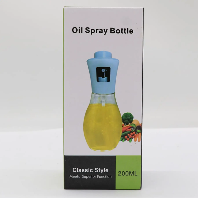 Розпилювач для олії 200мл / Дозатор / Пляшечка зі спреєм XL-259P (L) - изображение 9