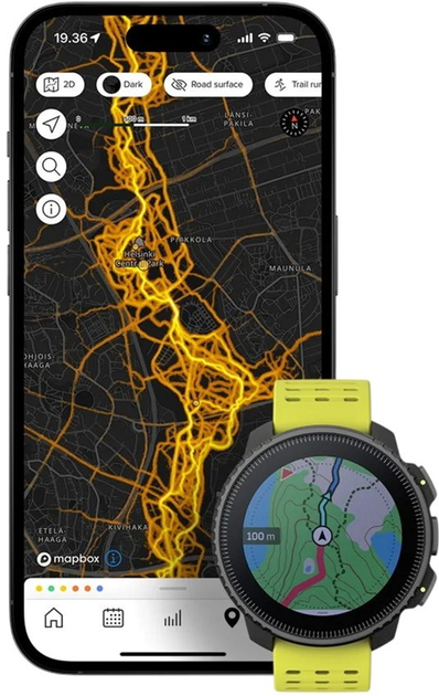 Смарт-годинник Suunto Vertical Black Lime (SS050864000) - зображення 3