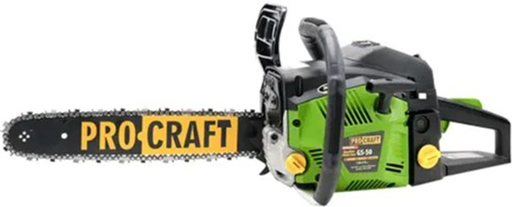 Ланцюгова пилка ProCraft GS50 (1 шина, 1 ланцюг 40) (600501) - зображення 2