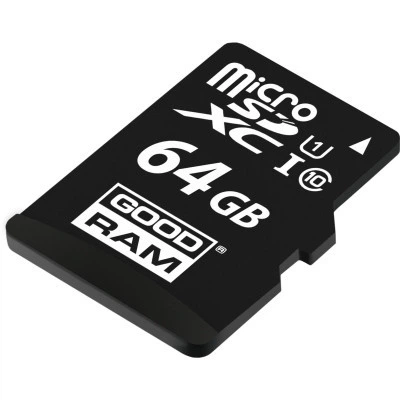 Карта памяти Goodram 64GB microSDXC Class 10 (M1AA-0640R12) - Фото 3 Карта памяти Goodram 64GB microSDXC Class 10 (M1AA-0640R12) - изображение 3
