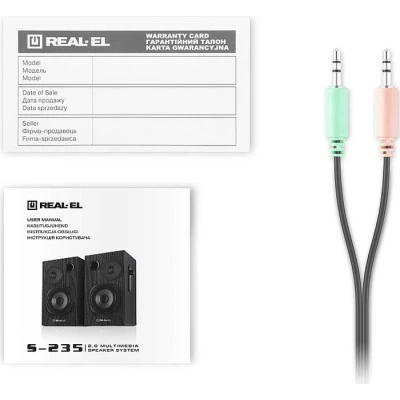 Акустическая система REAL-EL S-235 Black (EL121200010) - изображение 10