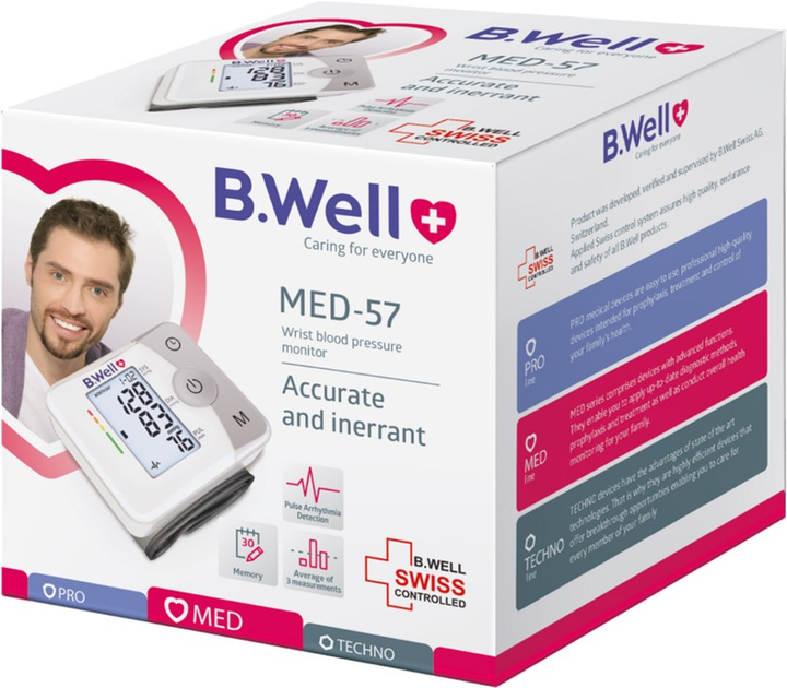 Тонометр B.Well MED-57 - зображення 7