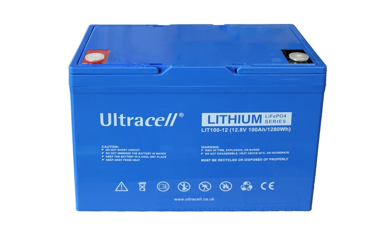 Батарея Акумуляторна Ultracell LiFePO4 12(12.8)V 100Ah/1280W(1.28kW) STANDARD - зображення 2