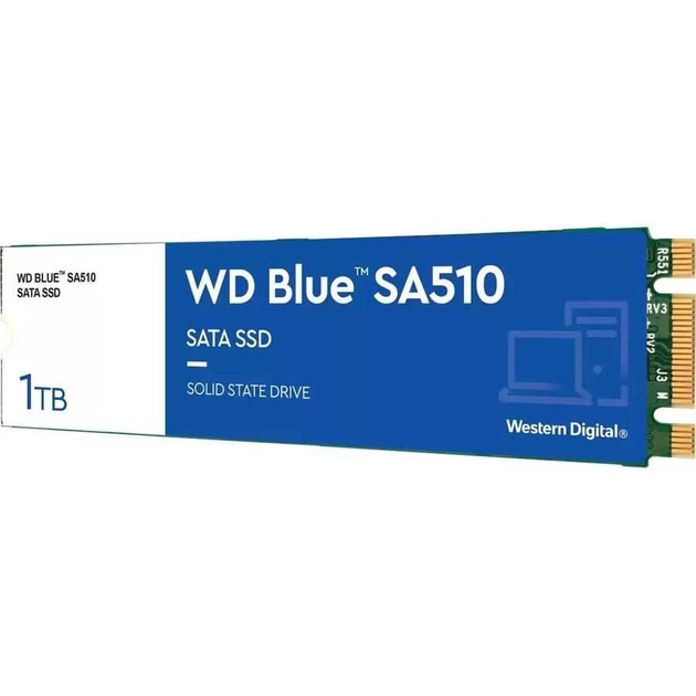 【未開封】WD Blue SA510 1TB SATA SSD M.2 2280 Накопичувач SSD Western Digital m.2 sata WD Blue SA510 1Tb M2 SATA