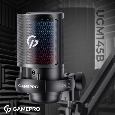 Микрофон GamePro UGM145B Black (UGM145B) - Фото 11 Микрофон GamePro UGM145B Black (UGM145B) - изображение 11