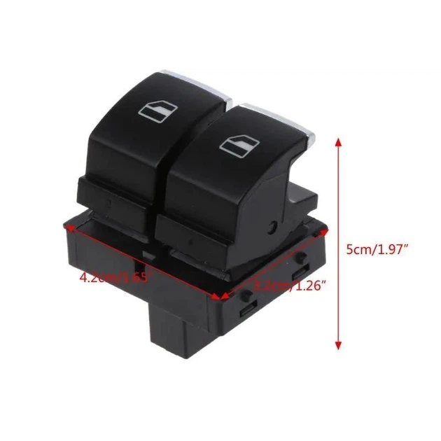 Кнопка двойная стеклоподъемника Golf Passat Jetta Touran Caddy 5K3959857 - изображение 7