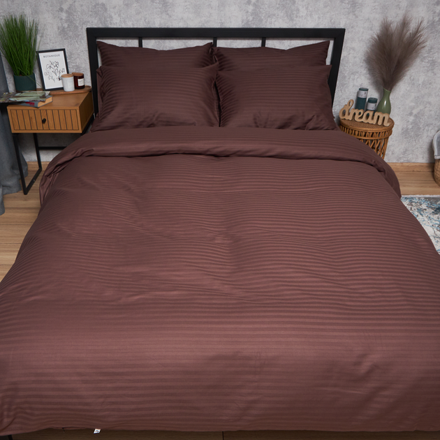 Підковдра Moon&Star Satin Stripe Warm Espresso Полуторна 143 x 210 см (MS-870000990) від Rozetka на платформі USKIDKA Акція на Підковдра Moon&Star Satin Stripe Warm Espresso Полуторна 143 x 210 см (MS-870000990) від Rozetka