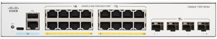 Przełącznik Cisco Catalyst 1300 (C1300-16P-4X) - obraz 1