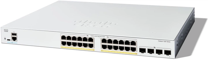Комутатор Cisco Catalyst 1200 (C1200-24FP-4X) – фото, відгуки ...