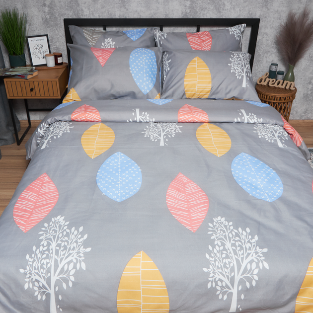 Акція на Підковдра Moon&Star Мікросатин Premium Colorful Harmony Полуторна 143 x 210 см (MS-870000825) від Rozetka