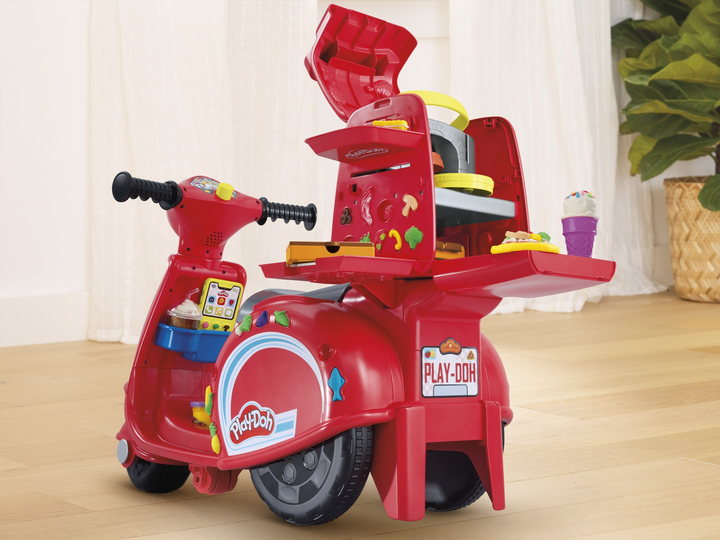 Zestaw do gry Hasbro PLAY-DOH Pizza Delivery Scooter 49 cm (5010996225764) - obraz 7