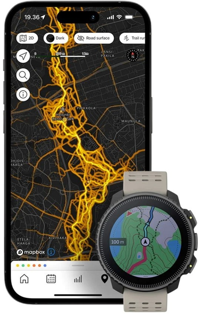 Smartwatch Suunto Vertical Black Sand (SS050863000) - obraz 3
