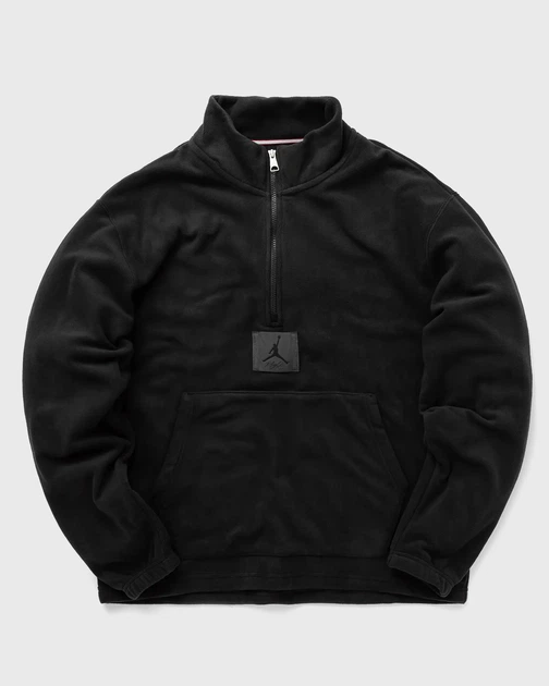 Кофта чоловіча Jordan Essentials Fleece Half-Zip S Чорний (FD7863-010) - Фото 2 Кофта чоловіча Jordan Essentials Fleece Half-Zip S Чорний (FD7863-010) - зображення 2