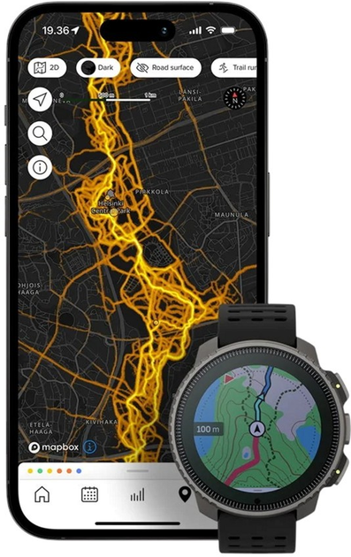 Смарт-годинник Suunto Vertical Titanium Solar Black (SS050858000) - зображення 3