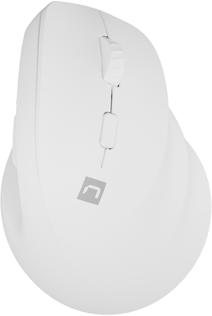 Mysz Natec Crake 2 Wireless/Bluetooth White (NMY-2257) - obraz 1