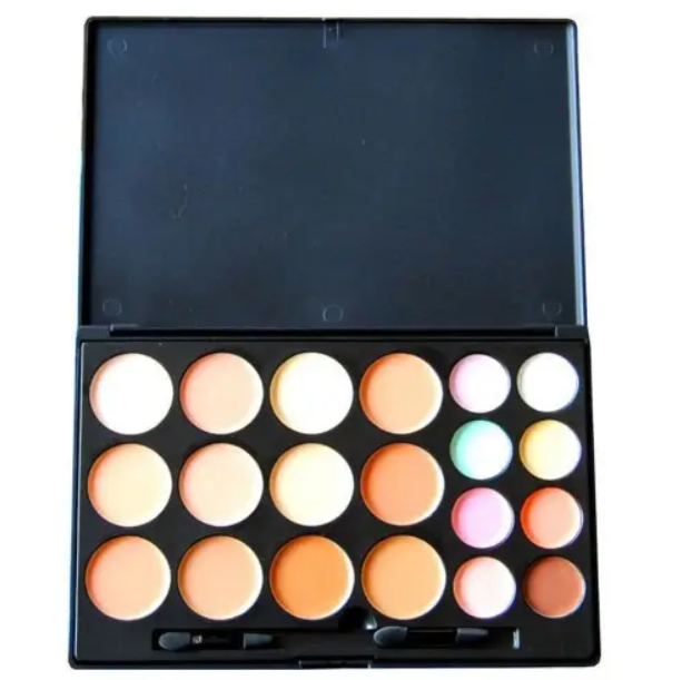 Палитра консилеров MAC Professional Makeup 20 оттенков с кисточкой (KG-12694) - изображение 2