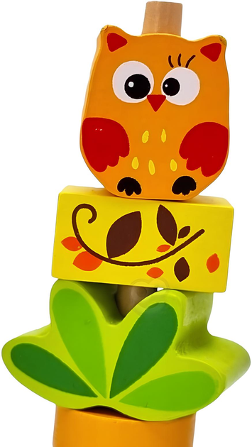Головоломка Tooky Toy Балансування тварини (6972633370130) - зображення 6