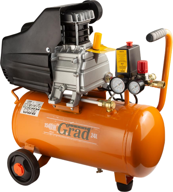 Поршневий компресор Grad Tools 200-8-24A - изображение 1