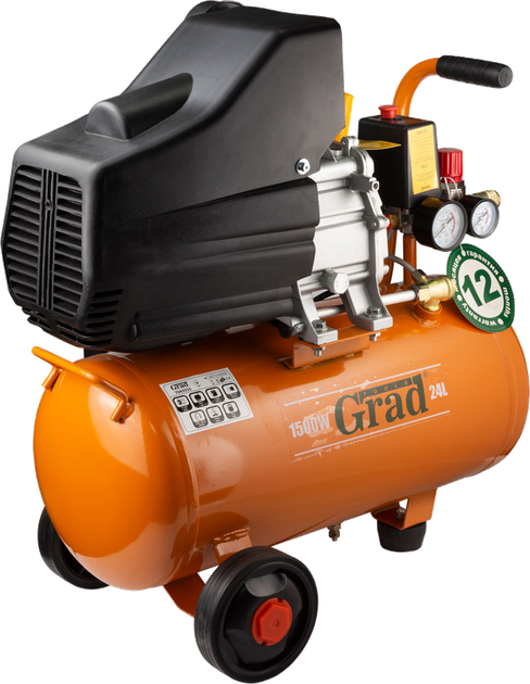 Поршневий компресор Grad Tools 200-8-24A - изображение 2