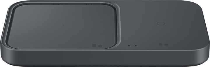 Бездротова зарядка Samsung Super Fast Wireless Charger Duo Pad 15W Dark Gray (EP-P5400BBEGEU) - зображення 1