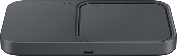 Бездротова зарядка Samsung Super Fast Wireless Charger Duo Pad 15W Dark Gray (EP-P5400BBEGEU) - зображення 4