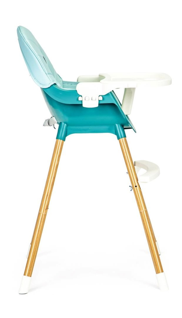 Стільчик для годування EcoToys 2 в 1 блакитний (HA-004 BLUE) (5903769972234) - зображення 7