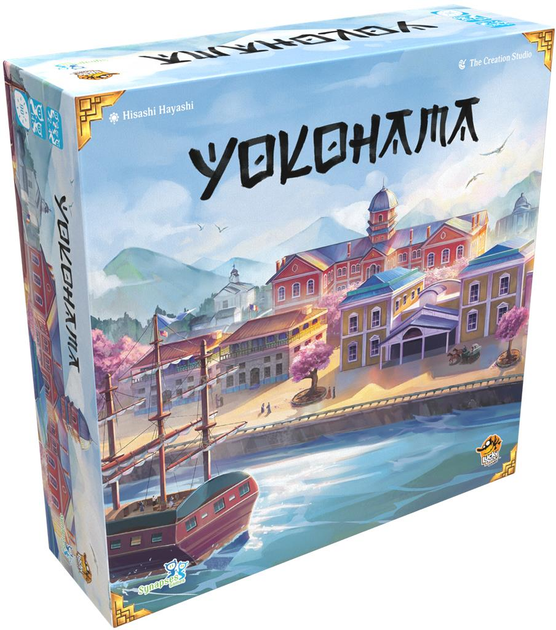 Настільна гра Lucky Duck Games Yokohama (версія польська)(5905965250154) - зображення 1