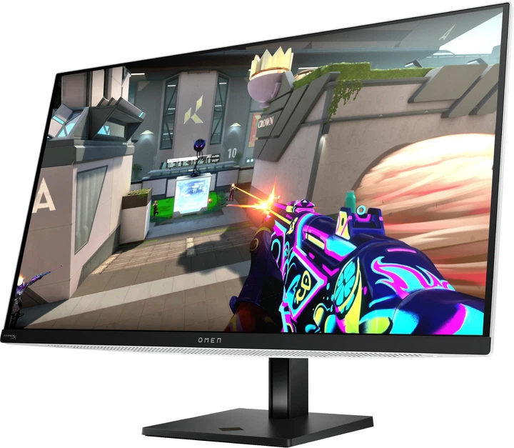 Монітор 31.5" HP OMEN Transcend 32 4K UHD QD-OLED 240 Гц 0.03 мс 2xHDMI DP USB-C HAS Black-White (9R181E9) - зображення 3
