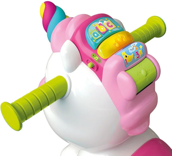 Іграшка-гойдалка Clementoni Rina Unicorn 3в1 (8005125637133) - зображення 3