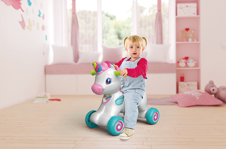 Іграшка-гойдалка Clementoni Rina Unicorn 3в1 (8005125637133) - зображення 7