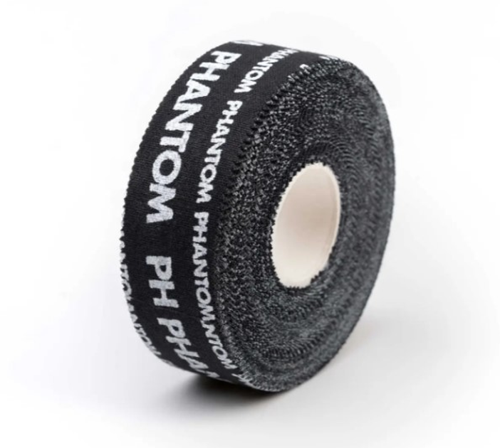 Кінезіологічний тейп Phantom Sport Tape Black (2,5 см x13,7 м) (PHACC2075-S) - зображення 1