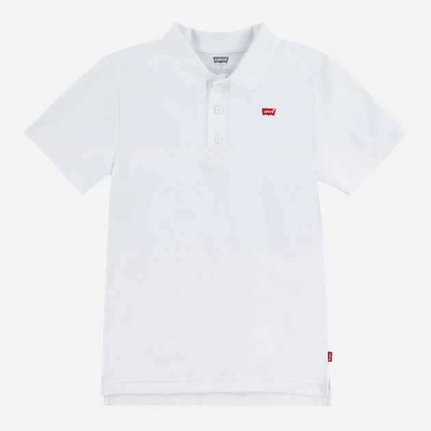Подростковая футболка-поло для мальчика Levi's LVB Back Neck Tape Polo 9EA893-W3B-LW 170-176 см Белая (3666643005955) - Фото 5 Подростковая футболка-поло для мальчика Levi's LVB Back Neck Tape Polo 9EA893-W3B-LW 170-176 см Белая (3666643005955) - изображение 5