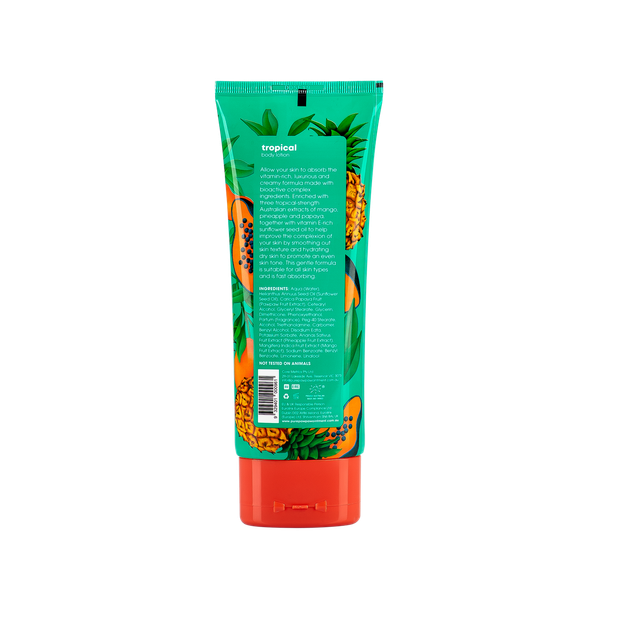 Лосьйон для тіла Pure Paw Paw Body Care Tropical Lotion, 200 мл - Фото 2 Лосьйон для тіла Pure Paw Paw Body Care Tropical Lotion, 200 мл - зображення 2
