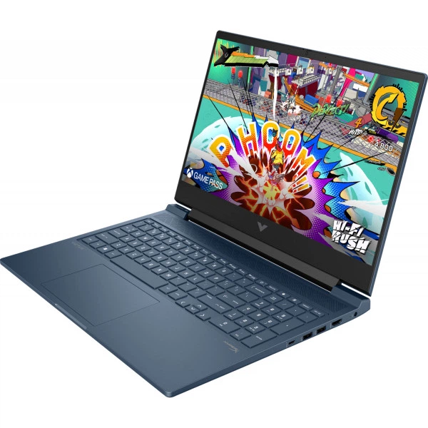 Ноутбук HP Victus 16-s1025ua 16.1" FHD IPS AMD Ryzen 5 8645HS 16GB DDR5 SSD512GB RTX 4050 6 ГБ DOS Performance Blue (B83BVEA) - зображення 3