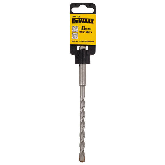 Бур по бетону DeWALT SDS-Plus 8x92x160мм (DT9641) - Фото 2 Бур по бетону DeWALT SDS-Plus 8x92x160мм (DT9641) - изображение 2