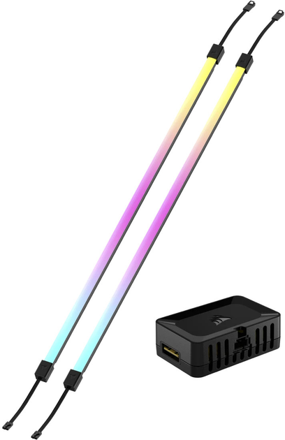 Oświetlenie dla obudowy Corsair iCUE LINK LS430 Aurora RGB Strip Kit 430 mm (CL-9011136-WW) - obraz 1