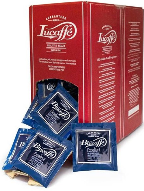 Kawa w kapsułkach Lucaffe Blucaffe 150 szt (8021103711022) - obraz 2