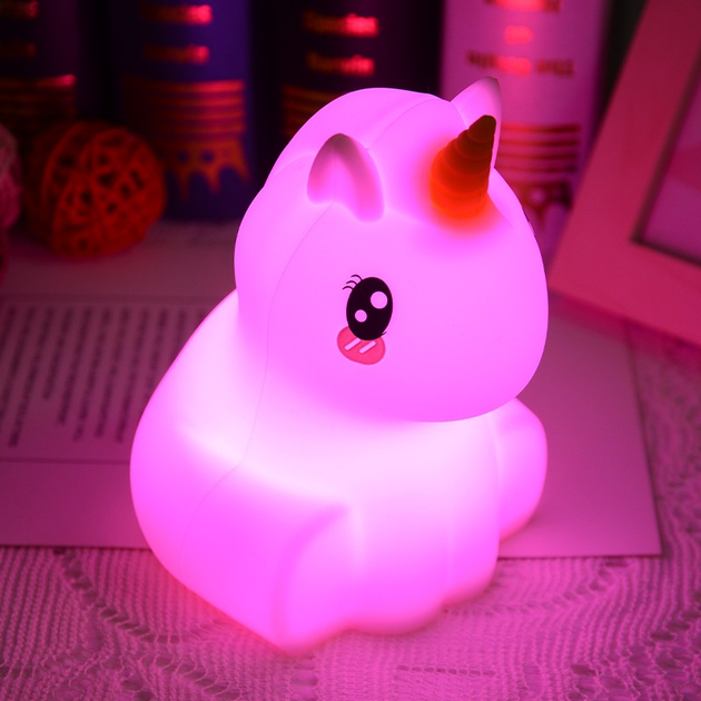 Lampka nocna dla dzieci NiteLite Młody Jednorożec (5744005631139) - obraz 6